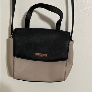 Kate Spade Mini Alisanne Black and pink crossbody Bag